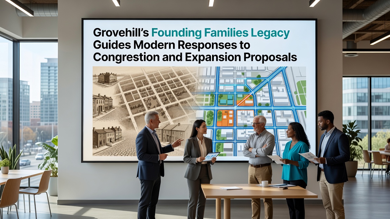 Grovehill's Founding Families Legacy Guides Modern Responses to Congestion and Expansion Proposals